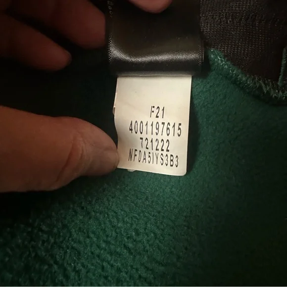 The North Face ‘95 Retro Denali Fair Isle Green Fleece Jacket